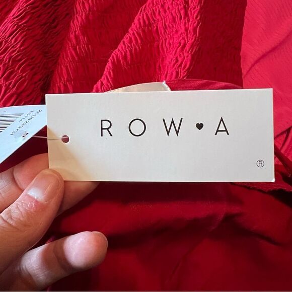 NWT! Row A red mini dress - Picture 5 of 12